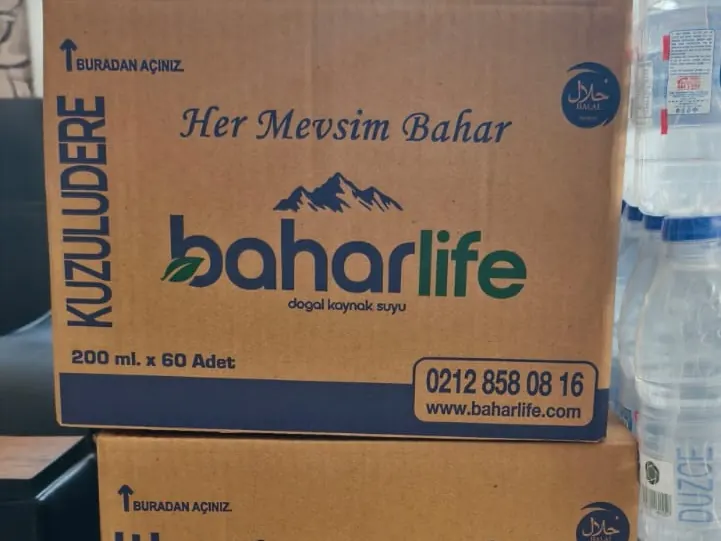 Bardak su kolileri, bayimizdeki stok